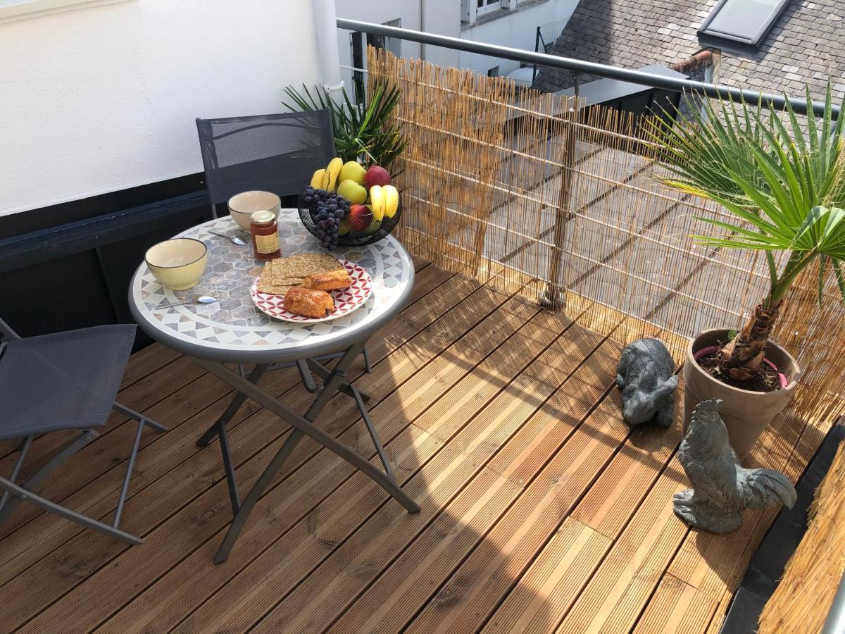 Appartement Centre-Ville Avec Terrasse Rustique Vannes Dış mekan fotoğraf
