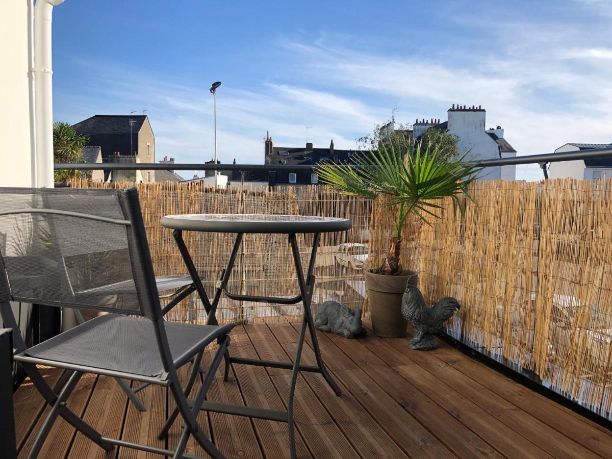 Appartement Centre-Ville Avec Terrasse Rustique Vannes Dış mekan fotoğraf