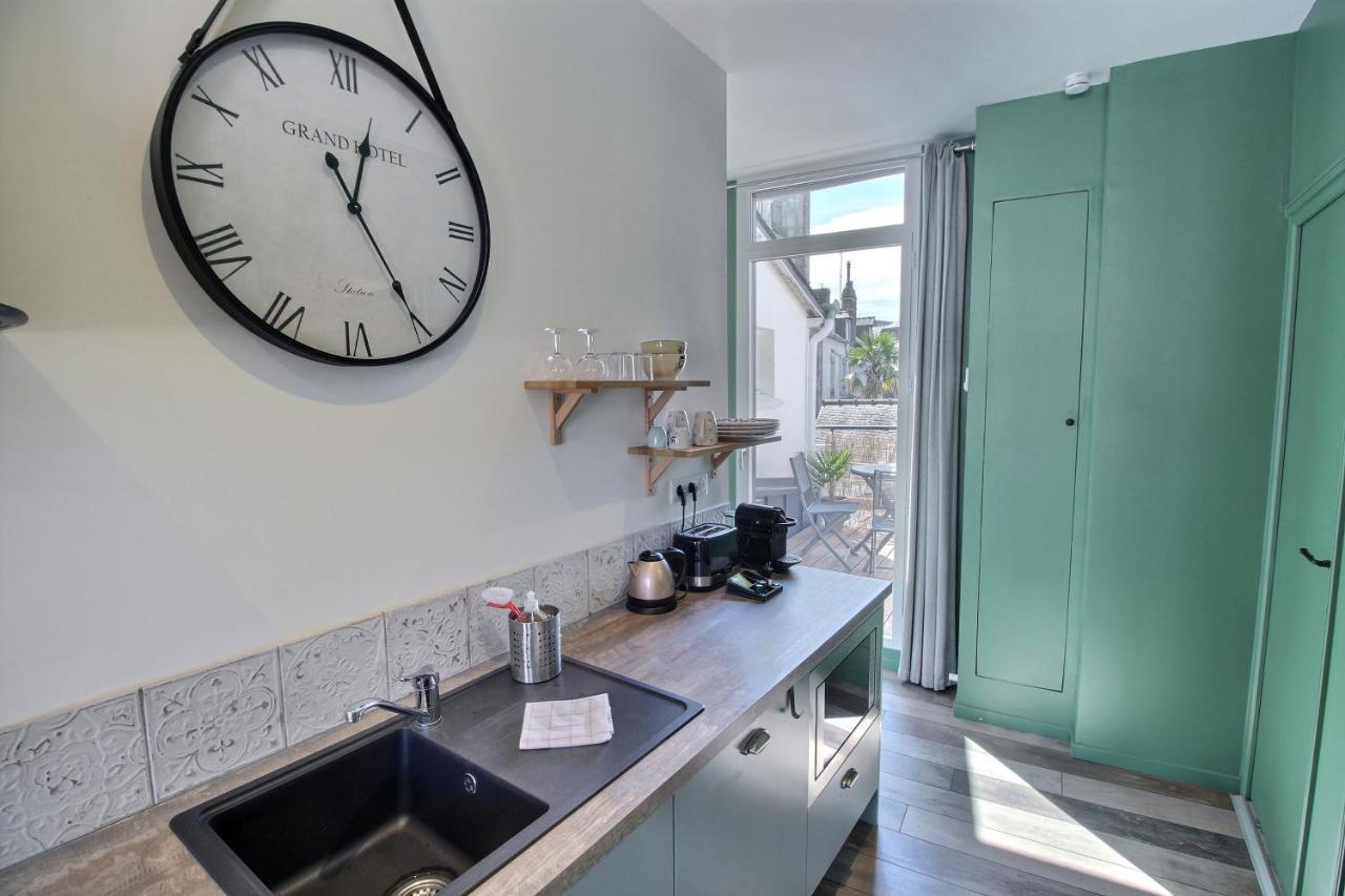 Appartement Centre-Ville Avec Terrasse Rustique Vannes Dış mekan fotoğraf